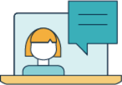 Icon for Personalized Support
Get academic advising, tech support, payment options, and more from our student support teams.
