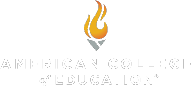American College of Education footer logo