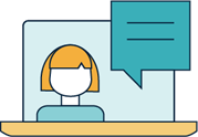Icon for Personalized Support
Get academic advising, tech support, payment options, and more from our responsive student support teams.
